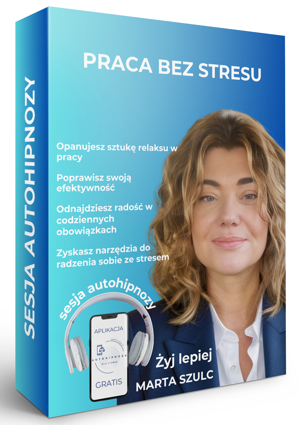 Sesja autohipnozy "Praca bez stresu" – odzyskaj spokój, równowagę i koncentrację w pracy, uwalniając się od napięcia i działając z większą lekkością i skutecznością