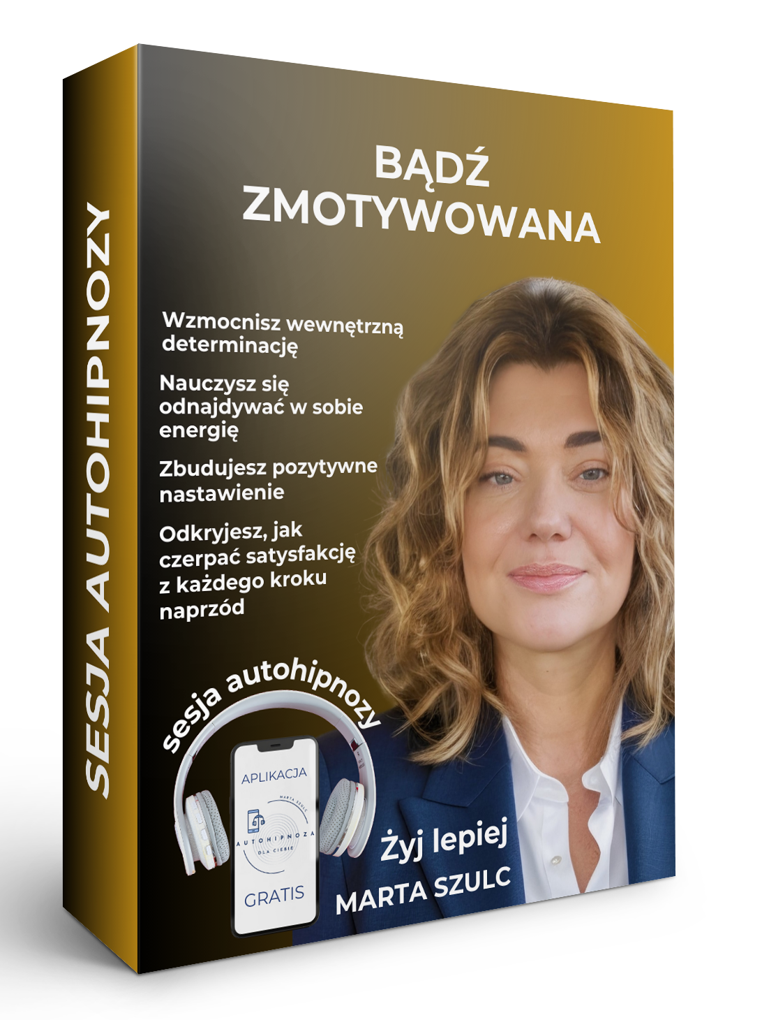 Sesja autohipnozy "Bądź zmotywowana" – odzyskaj energię, wewnętrzną determinację i konsekwencję potrzebną do realizacji celów, nawet gdy tracisz zapał i chęci