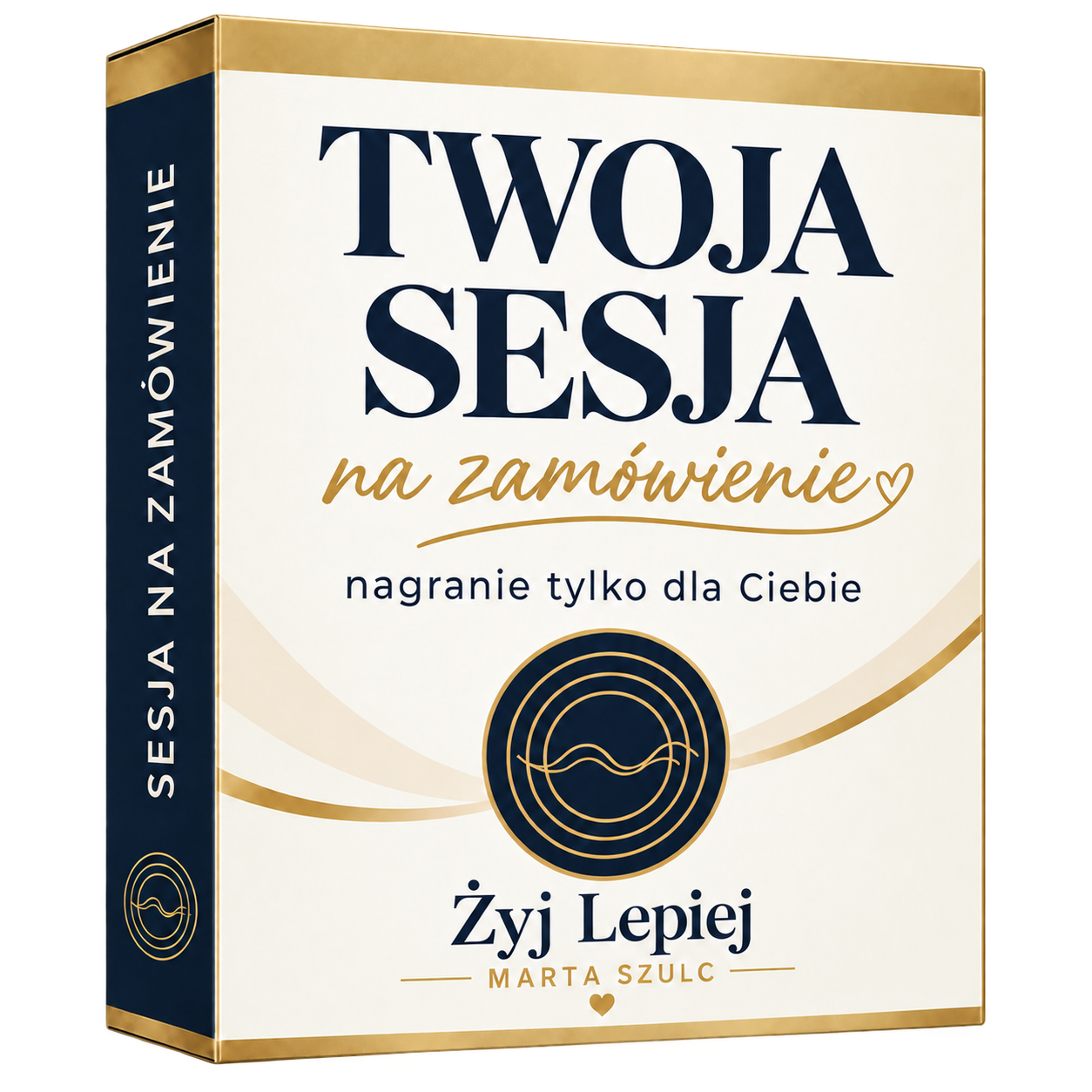 Twoja Sesja na zamówienie, nagranie tylko dla Ciebie. Marta Szulc, Żyj Lepiej.